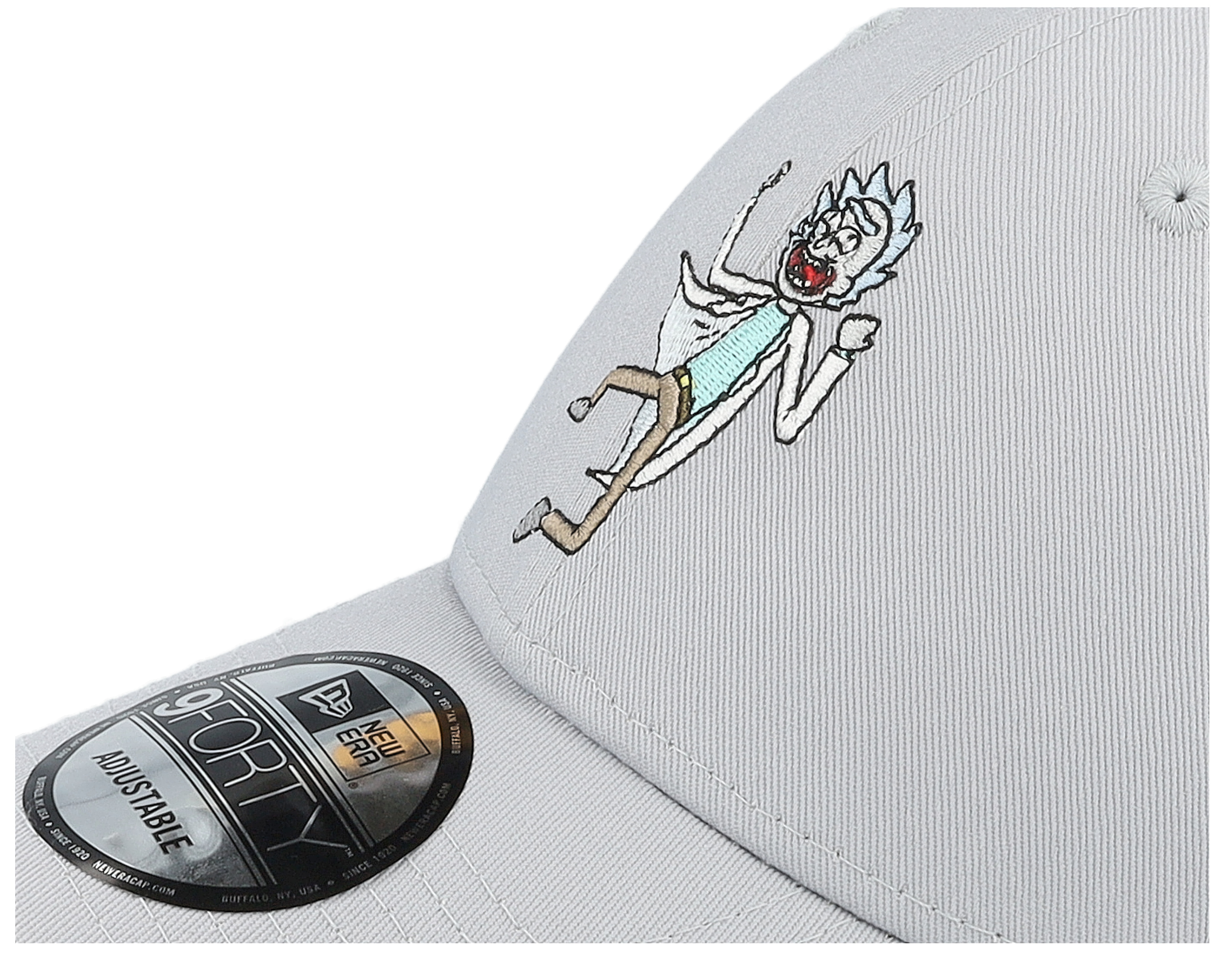 Rick & Morty 9FORTY Grey Adjustable - New Era | Hatstore.com