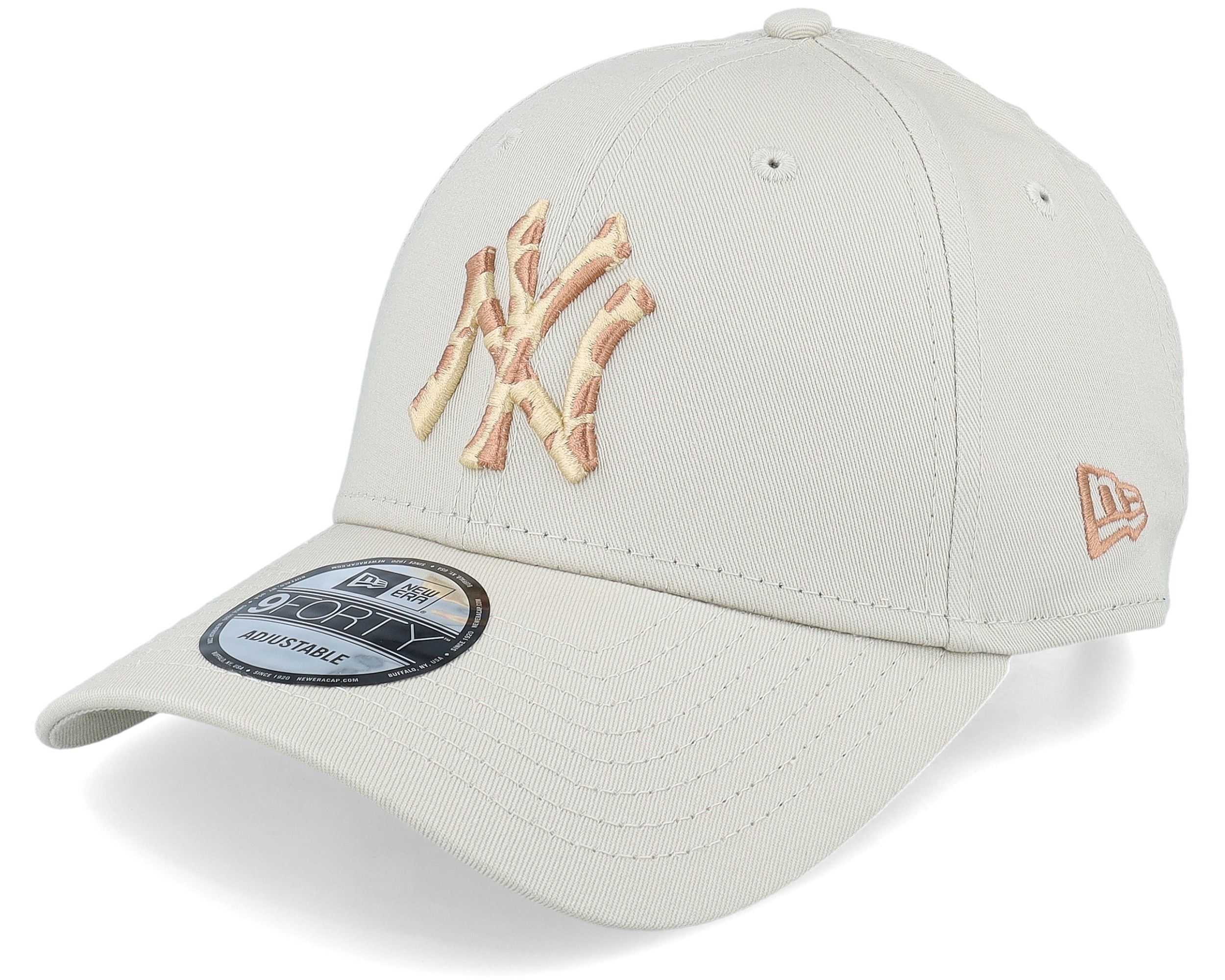 New York Yankees Animal Infill 9FORTY Stone Adjustable - New