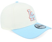 Hatstore Exclusive x Los Angeles Dodgers Homerun 9FORTY Chrome/Dos Blue A-Frame Adjustable