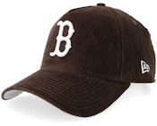 Hatstore Exclusive x Boston Red Sox 9FORTY Corduroy Dark Brown A-frame Adjustable