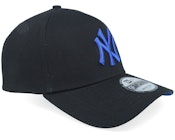 Hatstore Exclusive x New York Yankees Deep Sea 9FORTY Black/Royal A-frame Adjustable