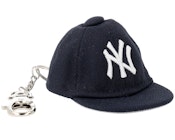 New York Yankees New York Yankees MLB Mini Cap Navy Keychain