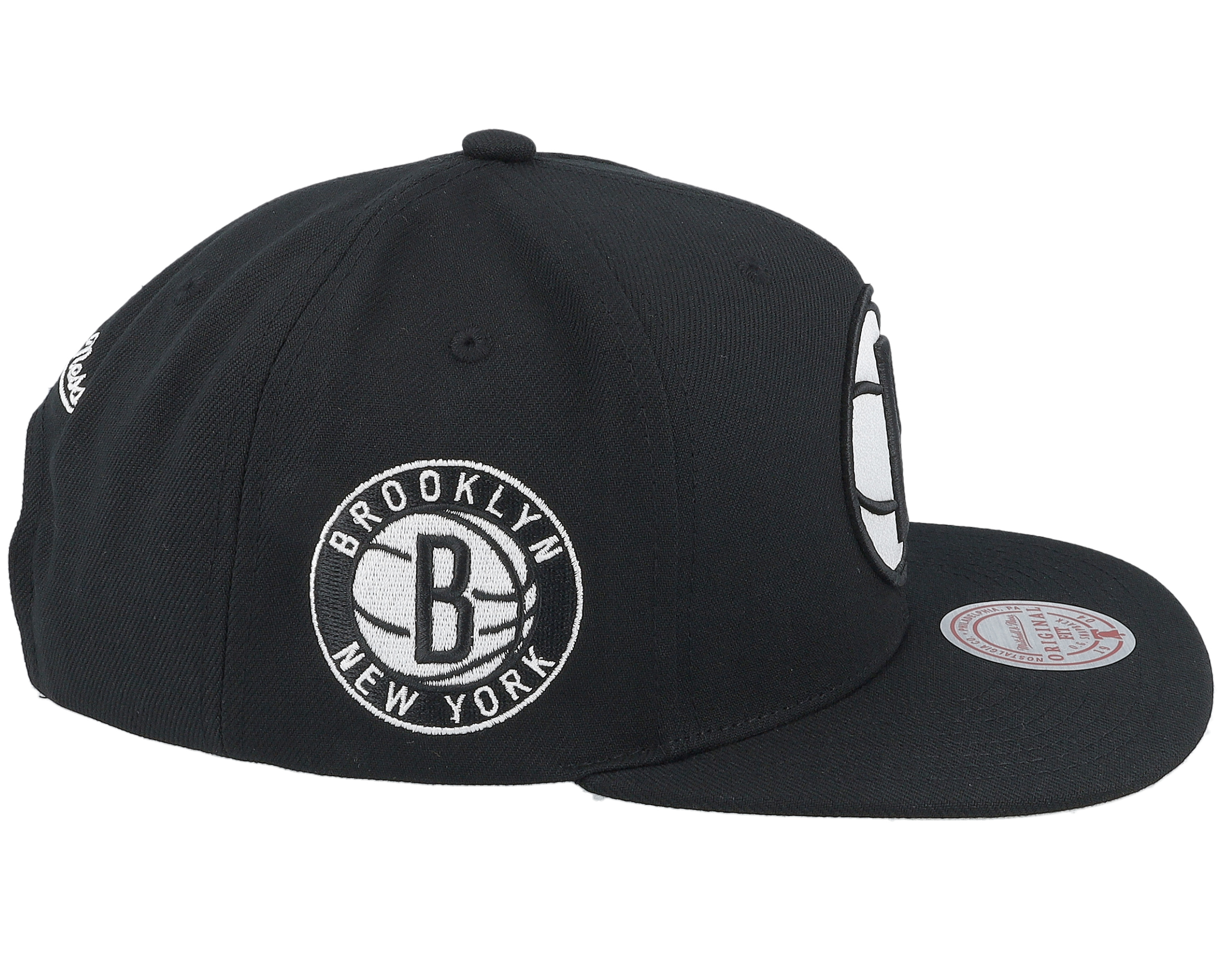 Brooklyn Nets Evergreen Black/White SnapbackHatstore.pt