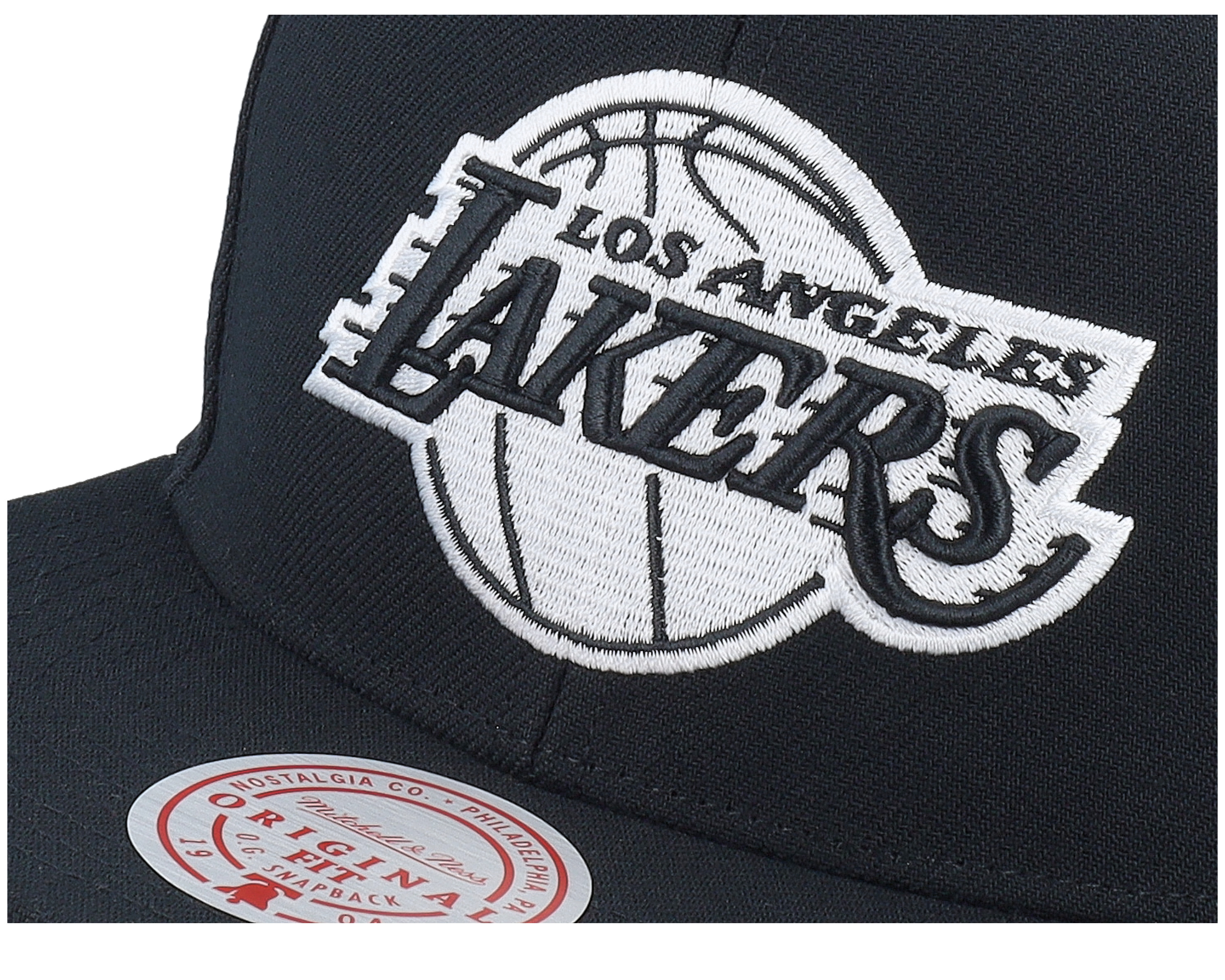 Los Angeles Lakers Evergreen Black/White Snapback