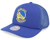 Golden State Warriors Evergreen Blue Trucker