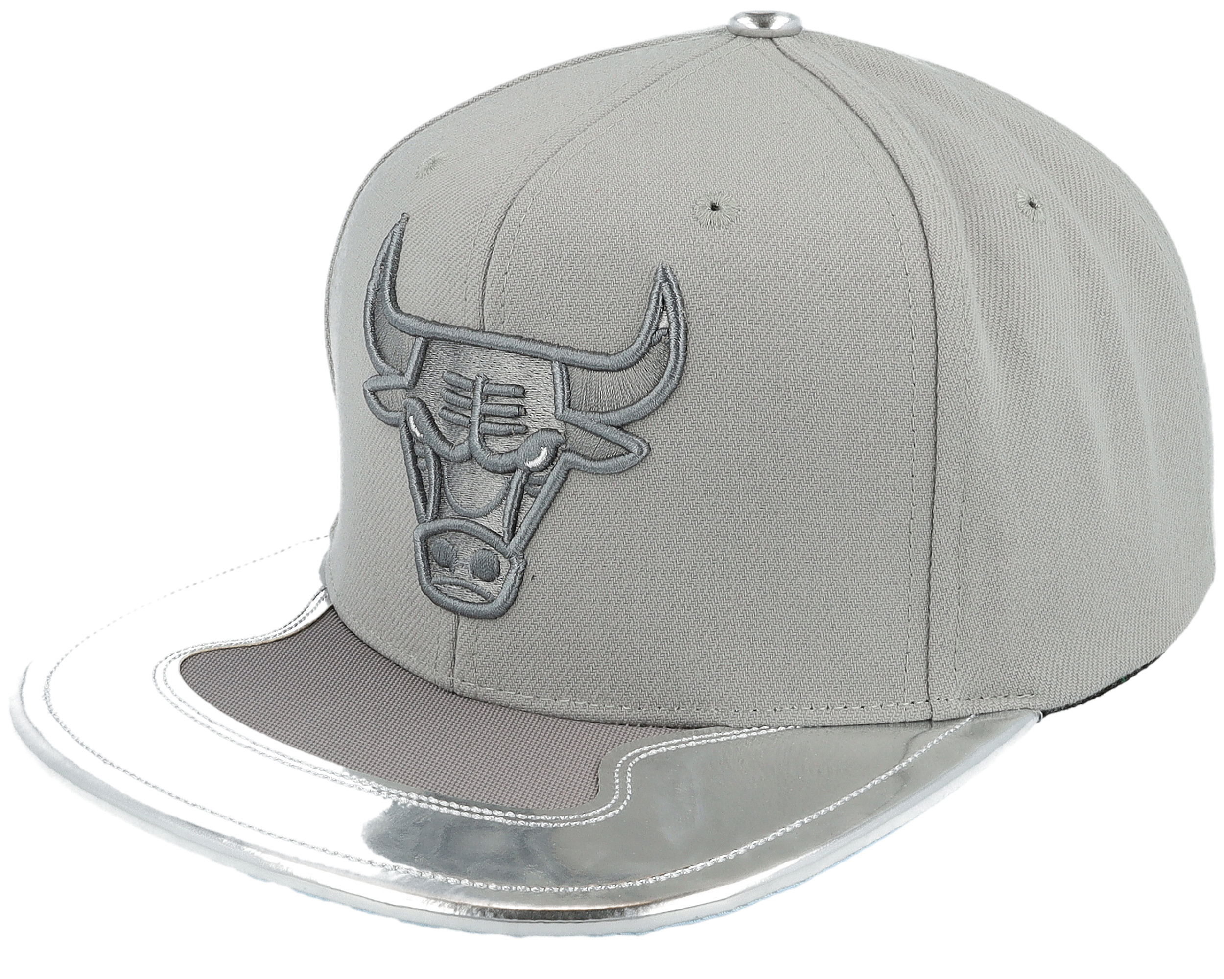 Grey bulls fashion hat