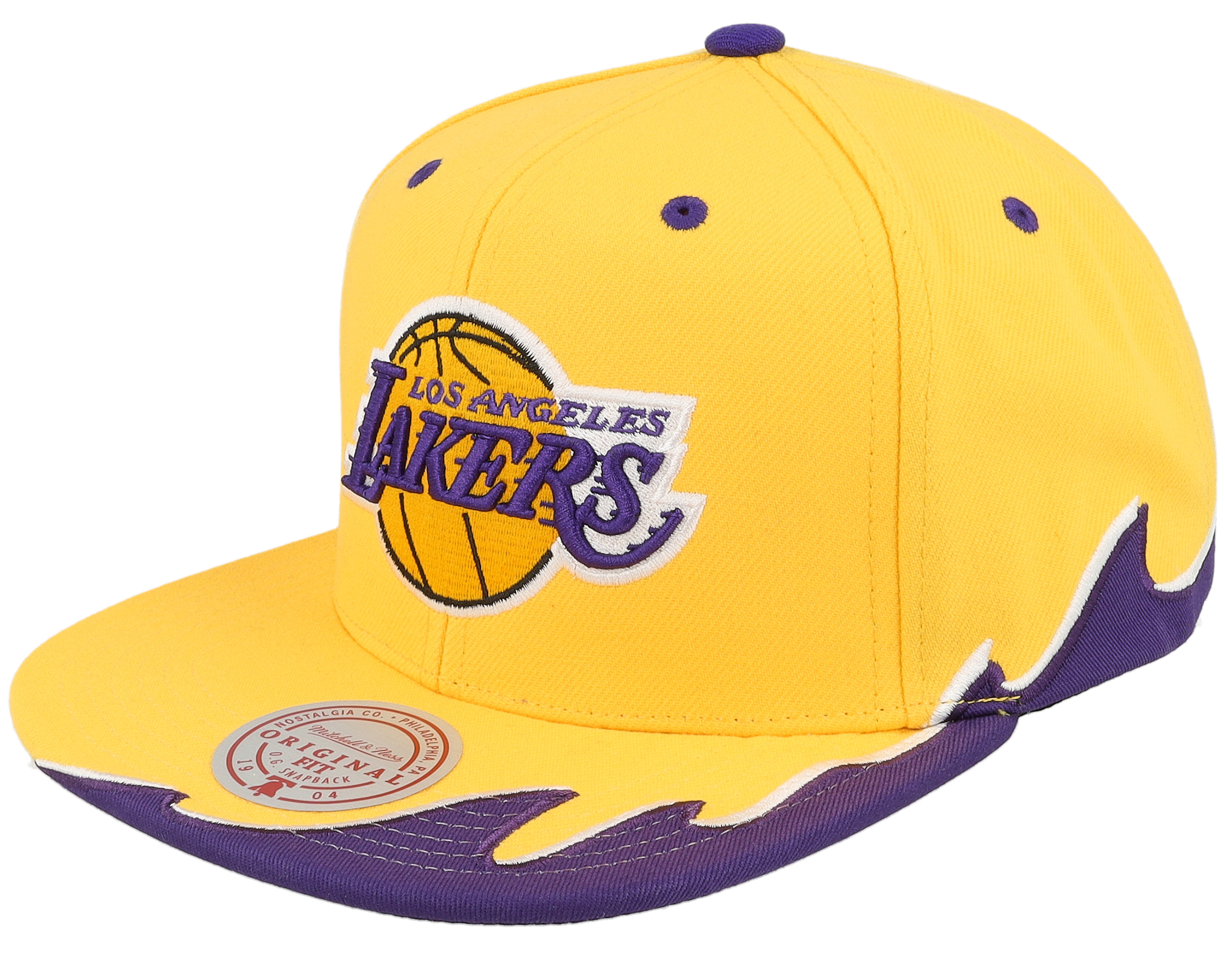 新品未使用送料無料　Los Angels Lakers イエロー Satin Yellow Los Angeles Lakers Champ City Jacket - Jacket