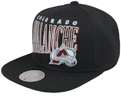 Colorado Avalanche Line Work Black Snapback