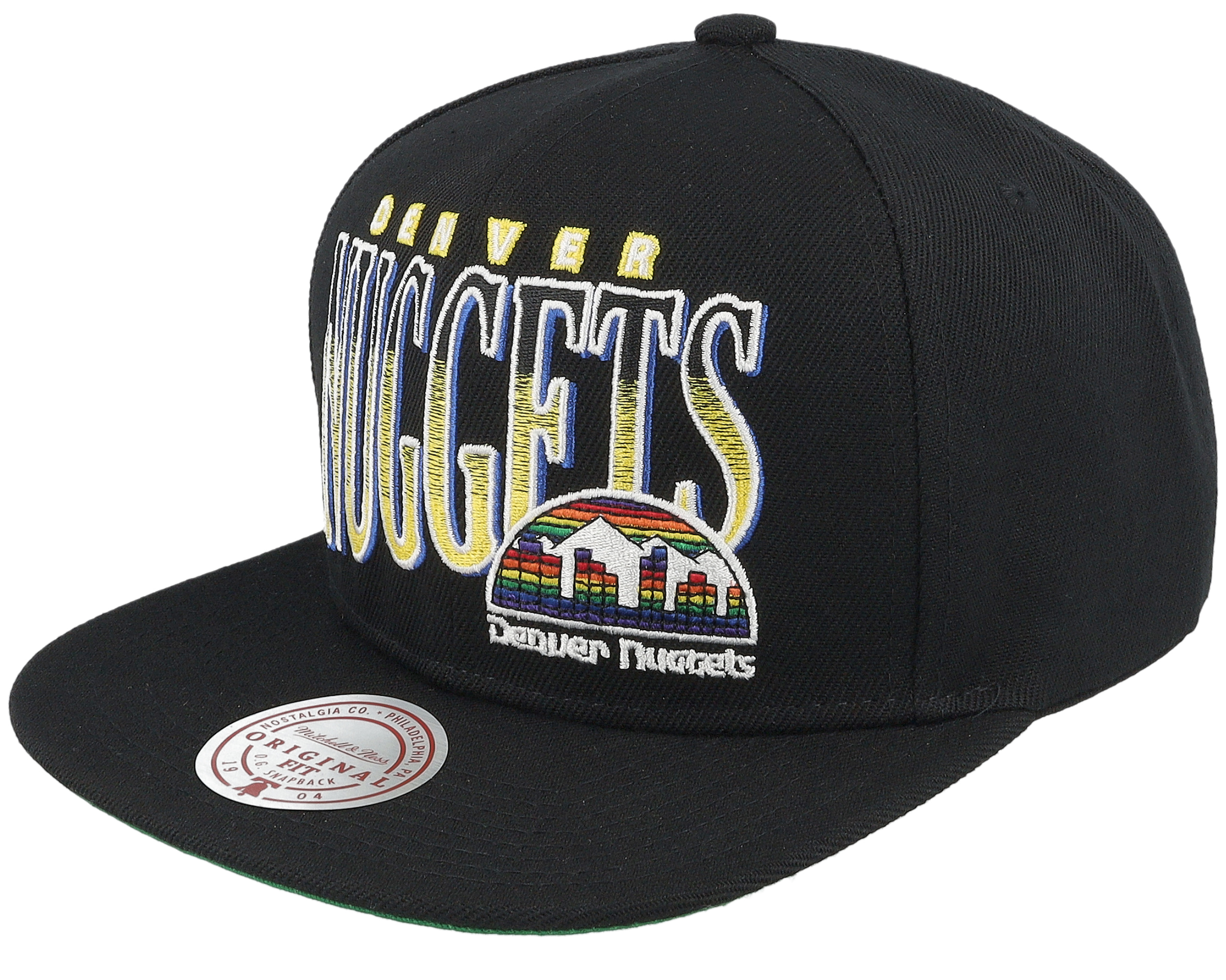 Denver Nuggets Line Work Denver Nuggets Black Snapback Hatstore