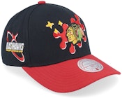 Chicago Blackhawks Groove Drip Pro Black/Red Adjustable