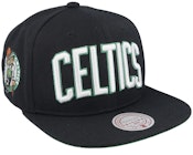 Boston Celtics Triple Play Black Snapback