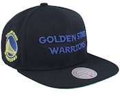 Golden State Warriors Triple Play Black Snapback