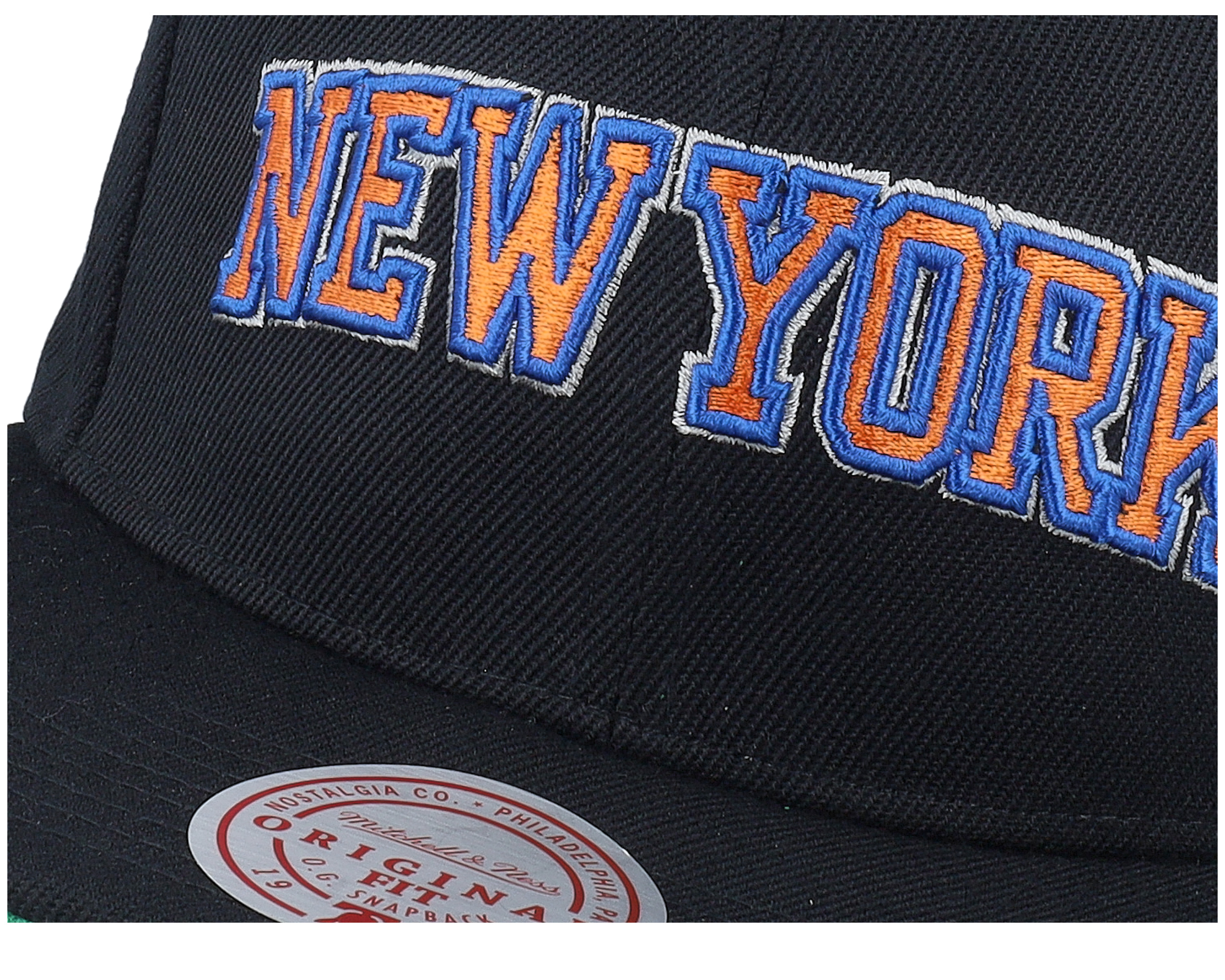 New York Knicks Triple Play Black Snapback | Hatstoreworld.com
