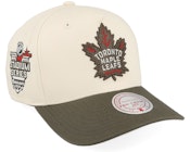 Hatstore Exclusive x Toronto Maple Leafs Pro Crown White/Brown A-frame Adjustable