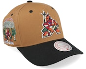 Hatstore Exclusive x Arizona Coyotes Brown/Black Pro Crown A-frame Adjustable