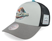 Hatstore Exclusive x Detroit Pistons Iron Grey/Black Trucker