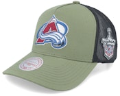 Hatstore Exclusive x Colorado Avalanche Finals Olive Trucker