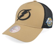 Hatstore Exclusive x Tampa Bay Lightning Archaeo Tan/Black A-frame Trucker