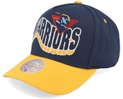 Golden State Warriors Wavy Pro Navy/Yellow A-frame Adjustable