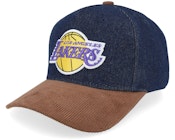 Los Angeles Lakers D-stressed Pro Dark Navy/Brown Corduroy A-frame Adjustable