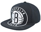 Brooklyn Nets XL Logo Black Snapback