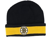 Boston Bruins Beanie Black/Yellow Gold Cuff