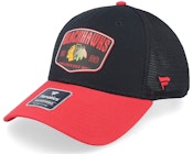 Chicago Blackhawks Meshback Black/Red Trucker