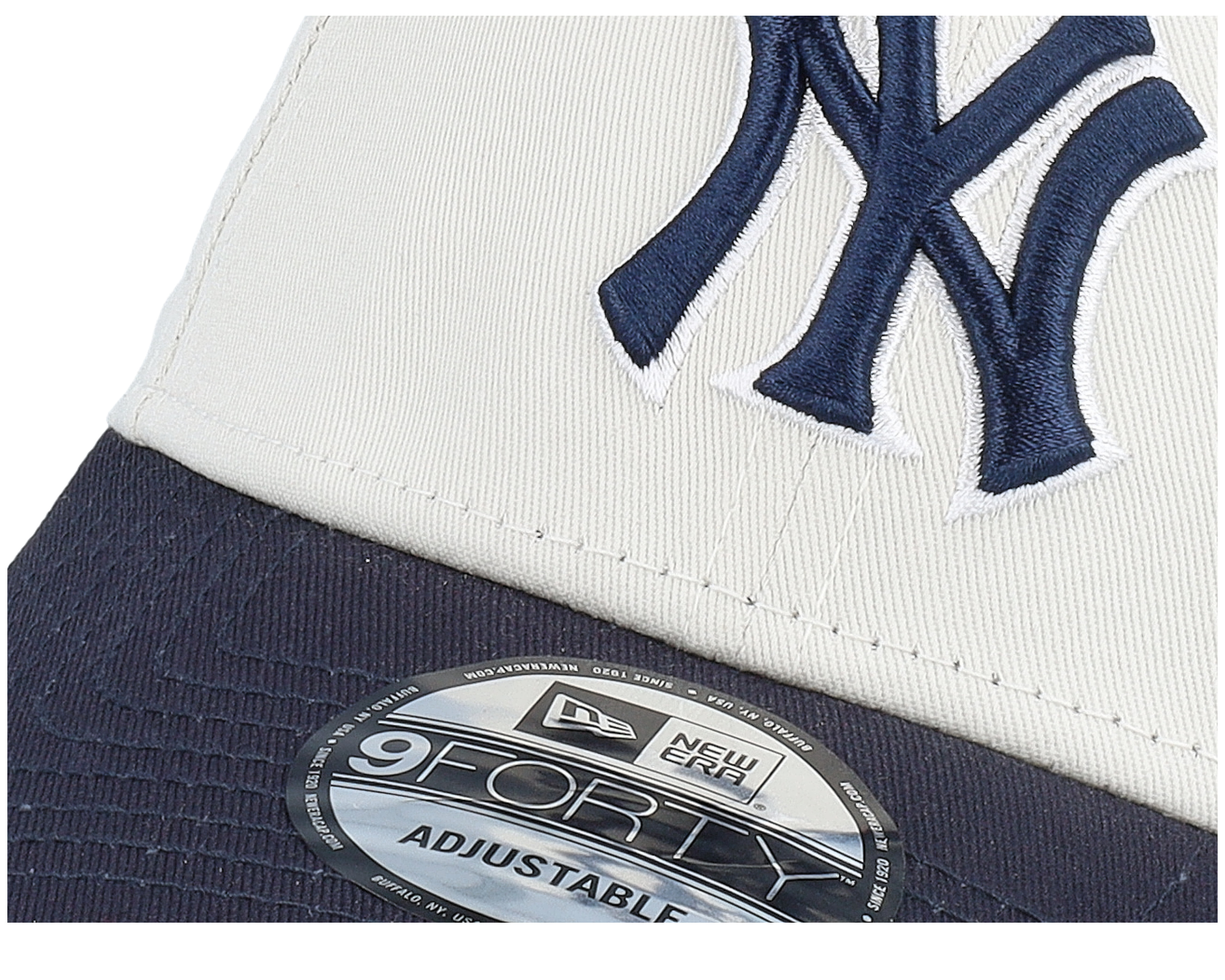 New York Yankees World Series 9FORTY Off White/Navy Adjustable