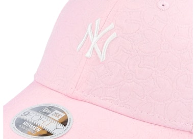 New York Yankees Womens Jacquard 9FORTY Pink Adjustable