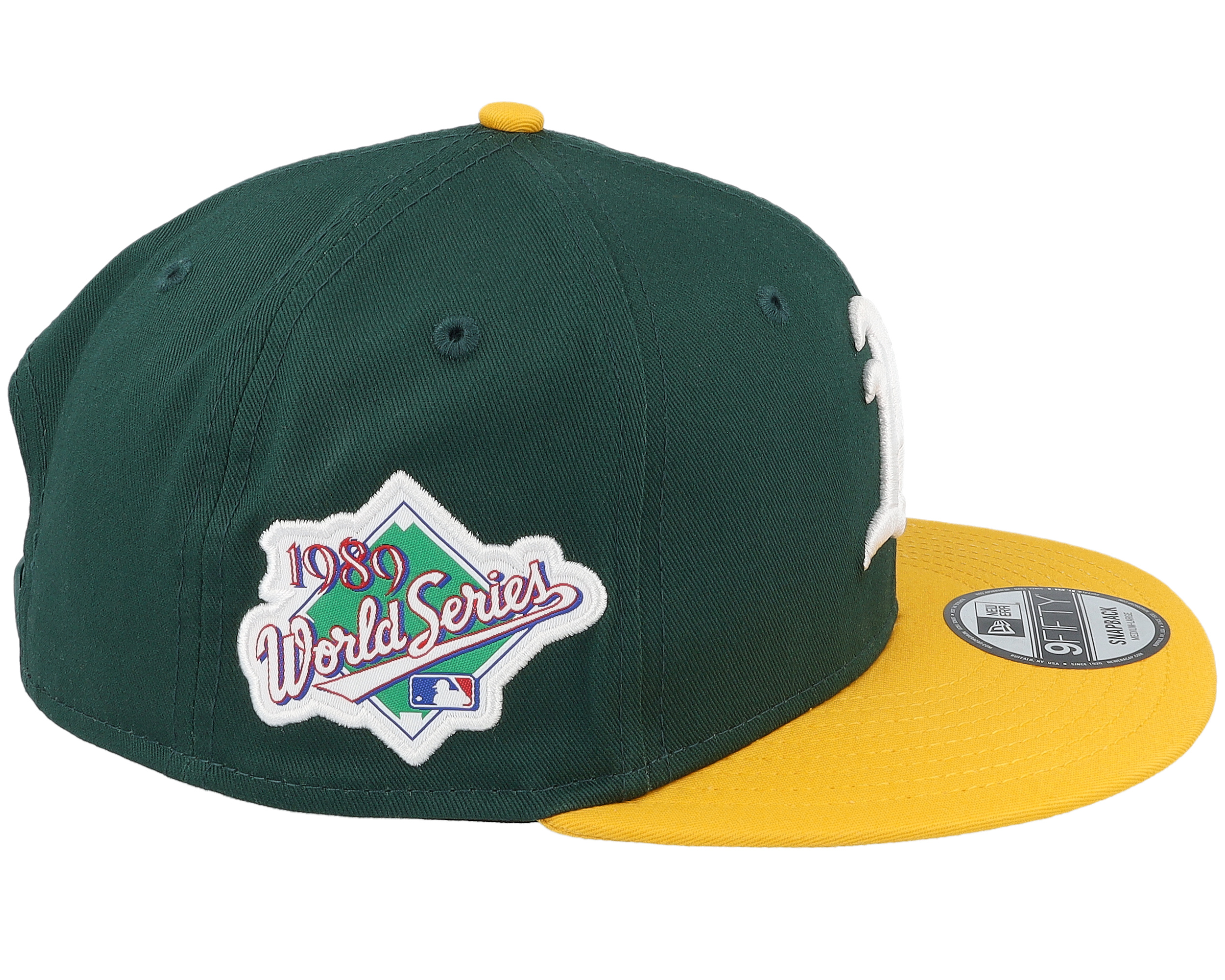 Oakland Athletics Team Colour MLB 9FIFTY Dark Green/Yellow