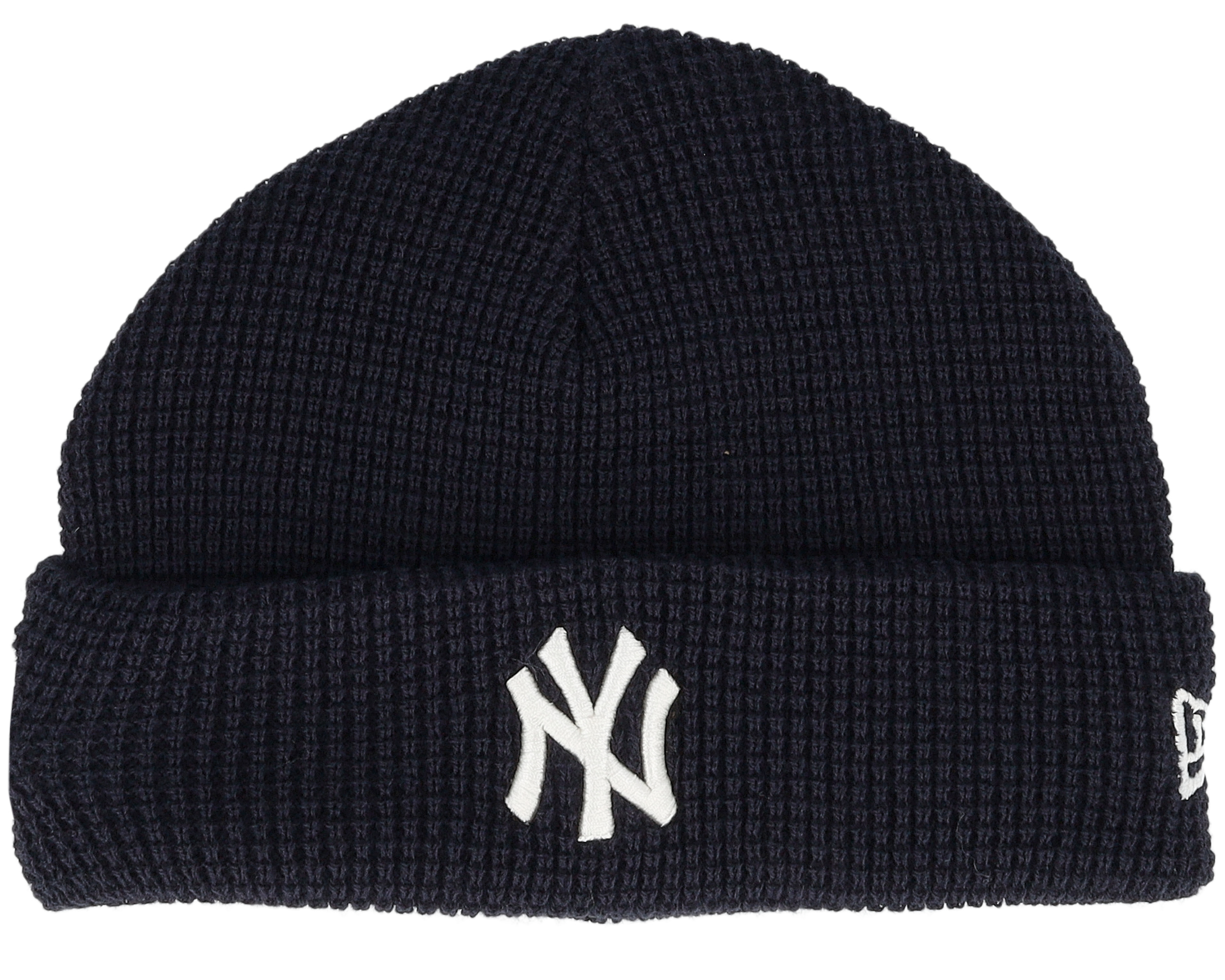New York Yankees Navy Short Beanie New Era