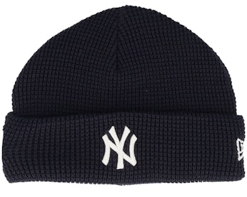New York Yankees Navy Short Beanie New Era
