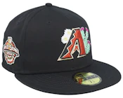 Arizona Diamondbacks MLB Icon 59FIFTY Black Fitted