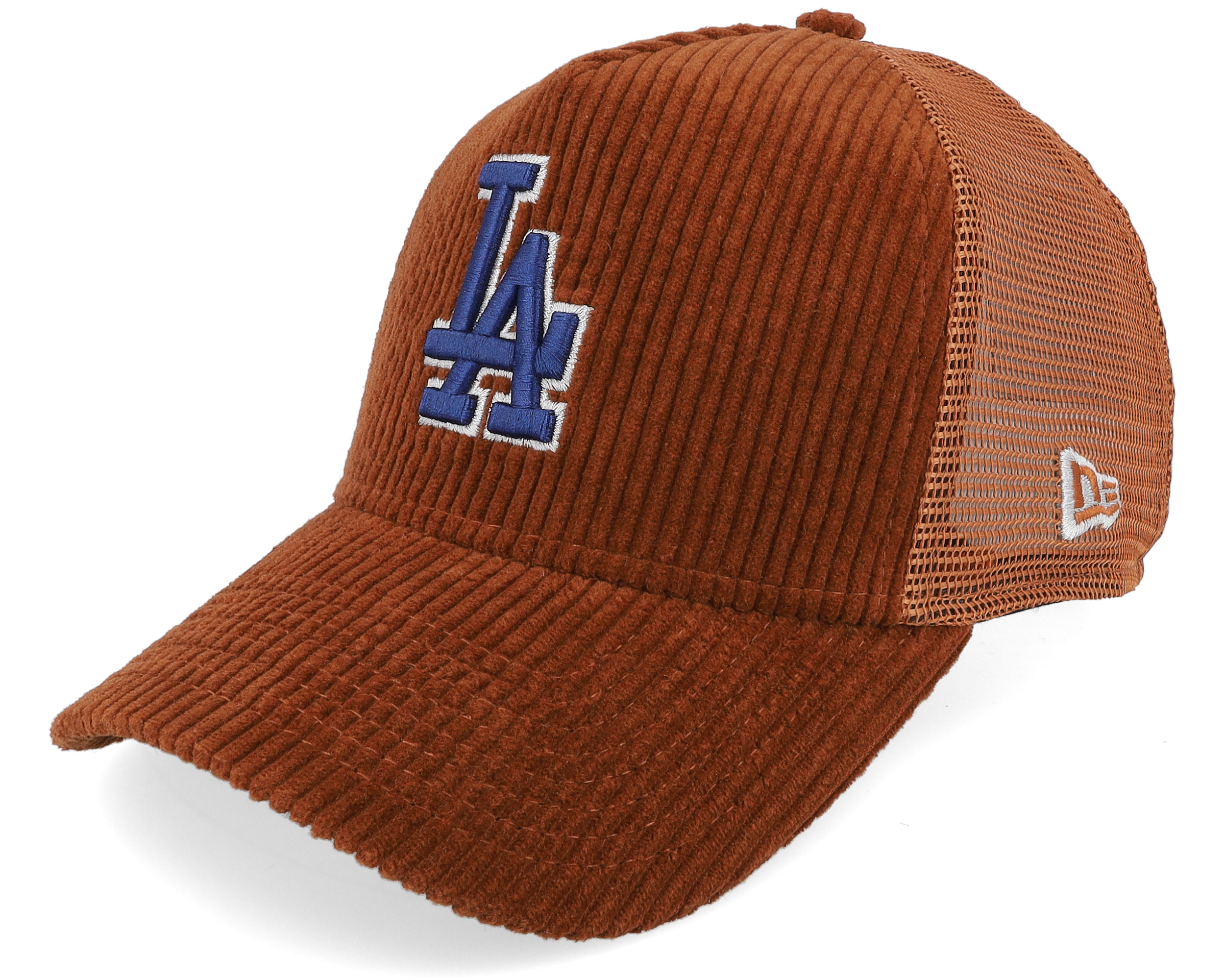 Los Angeles Dodgers MLB Corduroy Brown Trucker