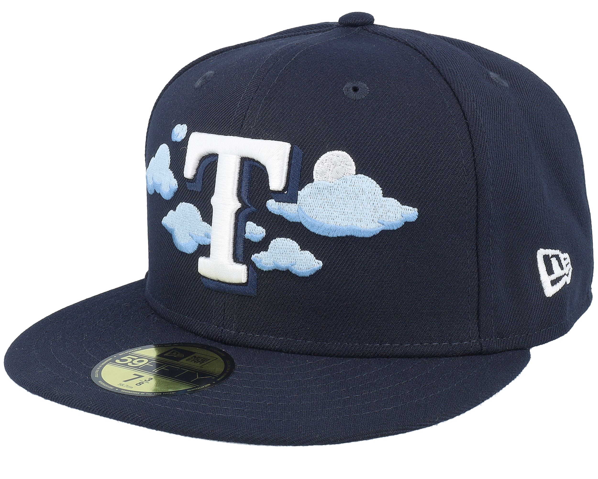 Texas Rangers MLB Cloud 59FIFTY Navy Fitted New Era Cap Hatstore.ie