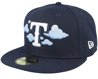 Texas Rangers MLB Cloud 59FIFTY Navy Fitted1