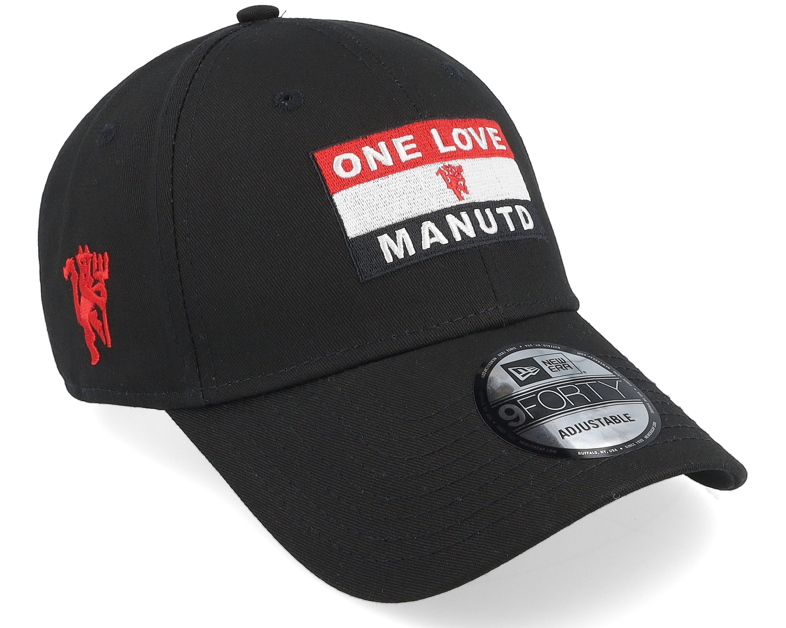 Manchester United Flag 9FORTY Black Adjustable New Era