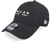 AC Milan Est Wordmark 9FORTY Black Adjustable