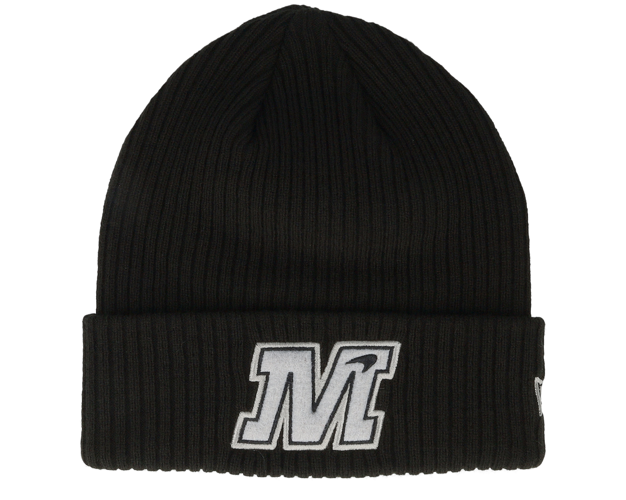 Brooklyn Nets NBA Metallic Beanie Black Cuff - New Era