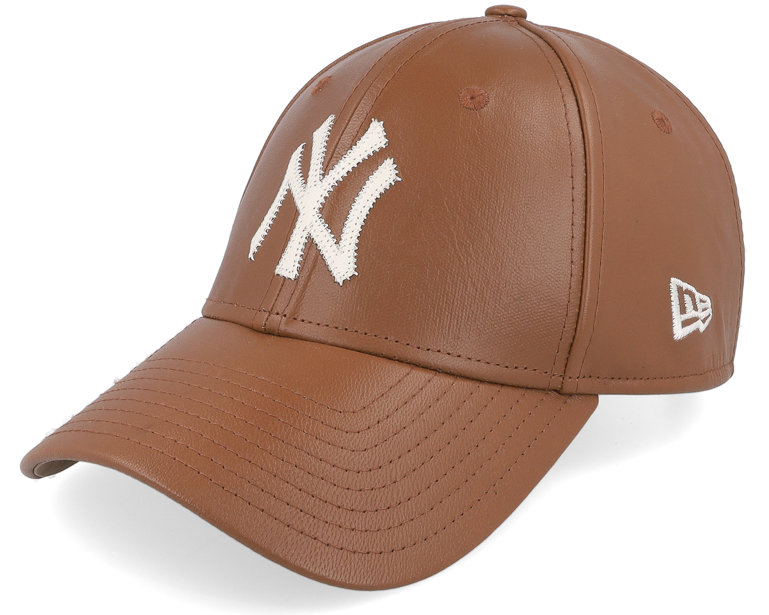 Leather ny yankees cap online