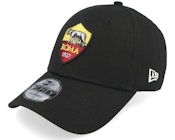 AS Roma Core 9FORTY Black Adjustable