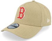 Boston Red Sox Canvas Logo Essentials Khaki A-frame Adjustable
