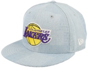 Los Angeles Lakers Denim Patchwork Sky Snapback