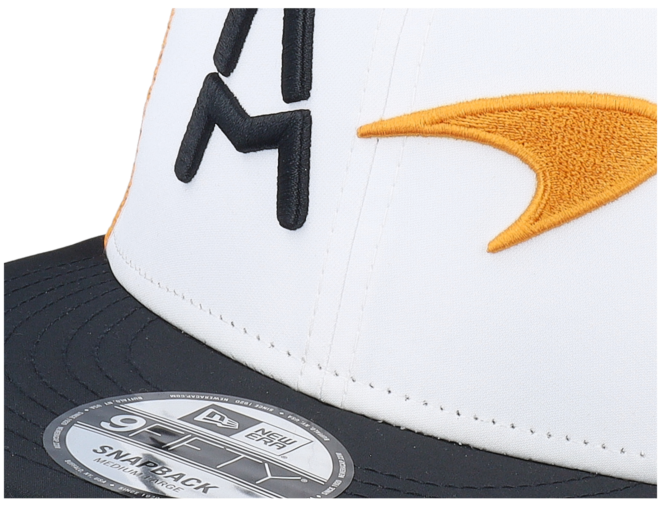 McLaren Arrow Indycar Essentials 9FIFTY White/Orange Trucker