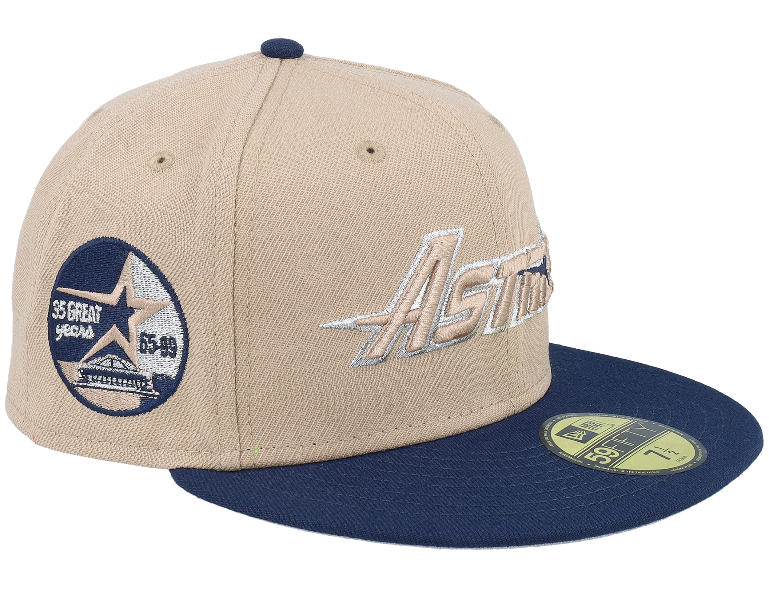 New Era Houston on sale Astros 20th Anniversary Camel Navy