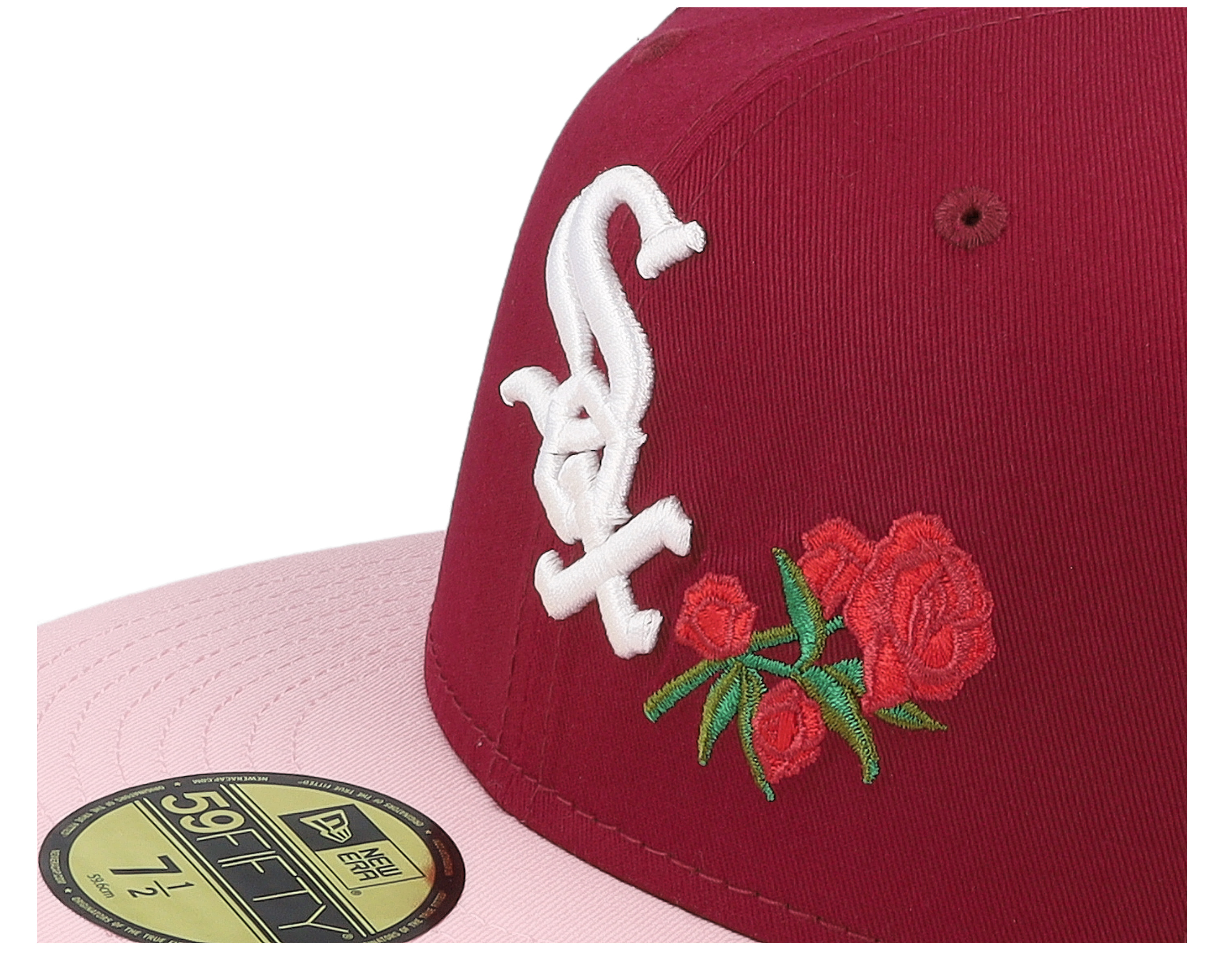 Chicago White Sox Blooming Rose 59FIFTY Cardinal/Pink Fitted