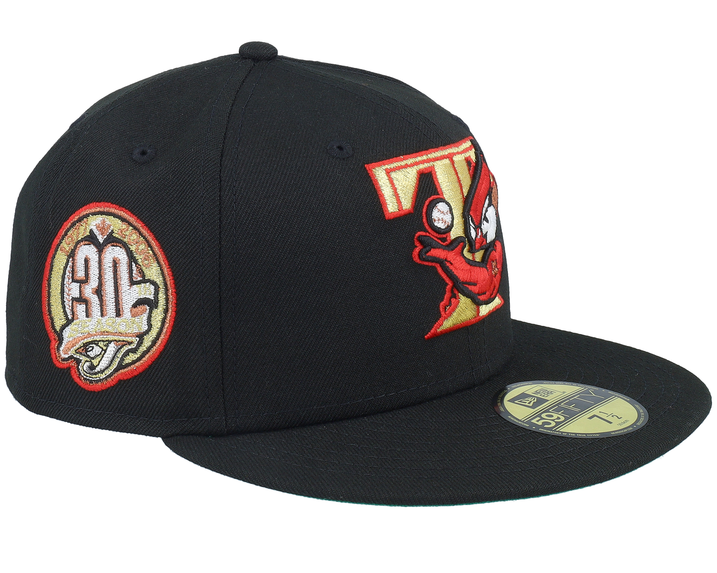 Houston Astros Corduroy Flush 59FIFTY Black Fitted - New Era