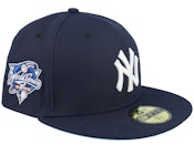 New York Yankees Ultimate 59FIFTY 00 World Series Navy Poly Sky Fitted