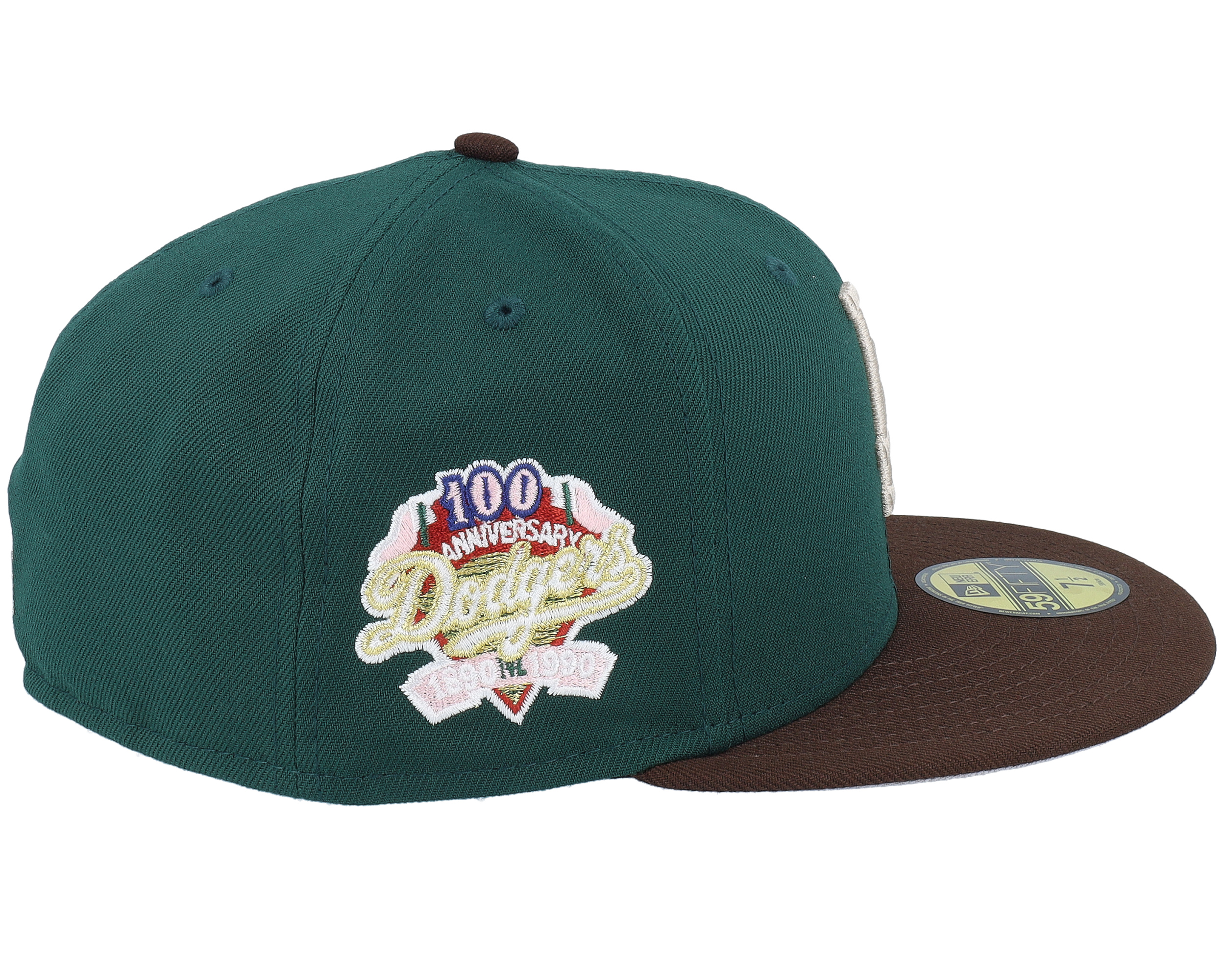 【海外限定】New Era 59FIFTY Los Angeles Dodgers Green/Walnut Los Angeles Dodgers Forest Green / Walnut 5950