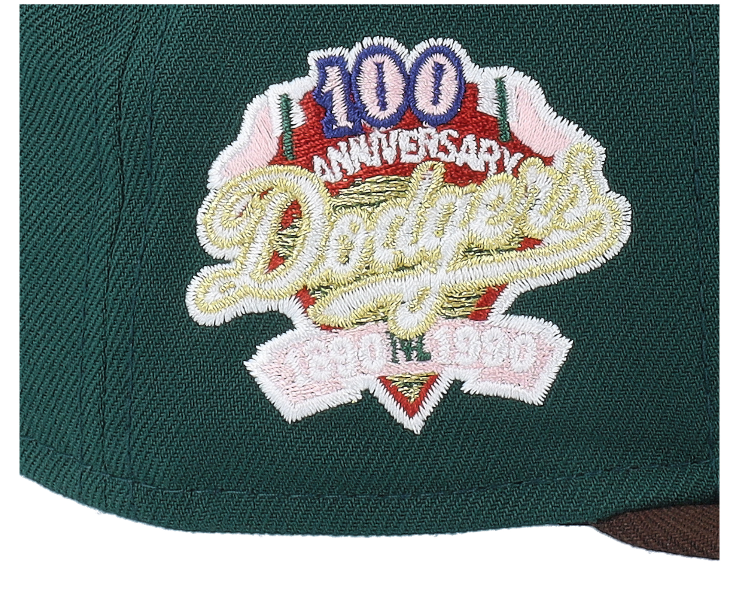 【海外限定】New Era 59FIFTY Los Angeles Dodgers Green/Walnut Los Angeles Dodgers Ocean Trail 59FIFTY 100 Anniversery Dark